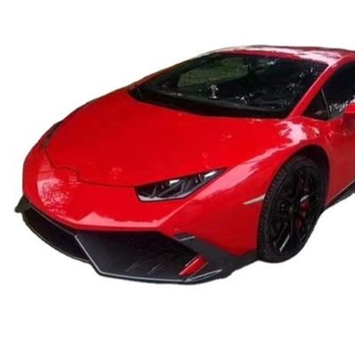 Pour Lamborghini LP580 LP610 Kit de carrosserie en fibre de carbone LP580 LP610 Style MSY mis à niveau Jupe latérale de la bouche avant diffuseur de spoiler