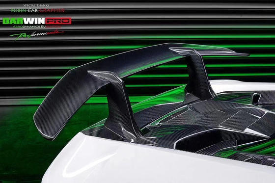 Pour Lamborghini LP580 LP610 Kit de carrosserie en fibre de carbone LP580 LP610 Modifié LP640 style avant et arrière pare-chocs Spoiler Hood