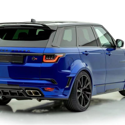 Kit de réparation de remplacement de la carrosserie Land Rover 2017 - 2019 Spoiler Hood Résine Fibre Front Lip