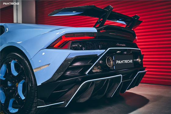Nouveau produit Kit de carrosserie en fibre de carbone pour Lamborghini Huracan EVO Huracan EVO Spoiler diffuseur de pelle avant en fibre de carbone