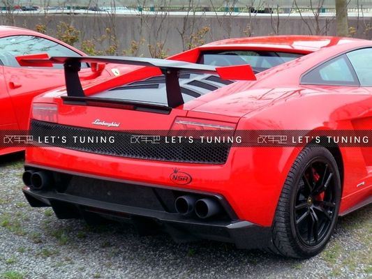 Pour Lamborghini Gallardo LP550 560 570 Spoiler en fibre de carbone Gallardo LP550 560 570 Spoiler de style SUPER TROFEO amélioré