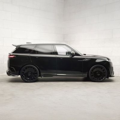 2023 Réparation Discovery Sport Body Kit MSY Style Spoiler à lèvres en fibre de carbone