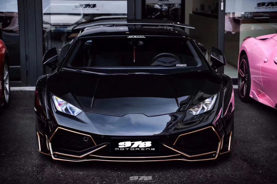 Pour Lamborghini LP580 LP610 Kit de largeur de corps en fibre de carbone LP580 LP610 Modélisation de l'avant et de l'arrière du pare-chocs