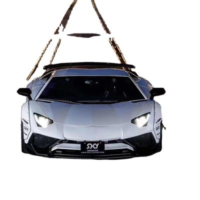 Pour Lamborghini Aventador LP700 Carrosserie en fibre de carbone LP700 Mise à niveau en style LB Jupe latérale Spoiler Arche de roue