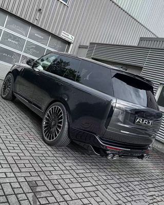 2022 Nouveau Range Rover Body Kit BS Style Partageur de lèvres avant Diffuseur de pare-chocs