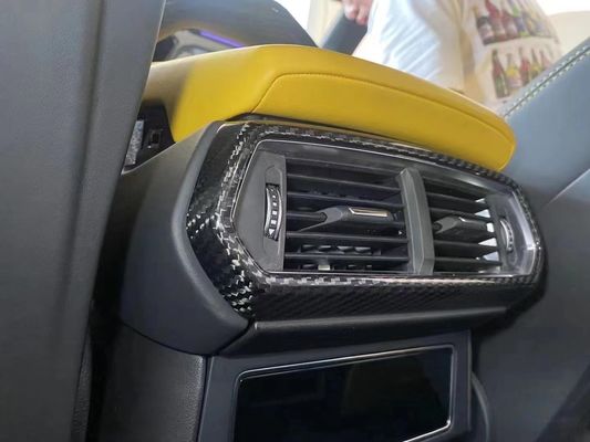 Pièces automobiles Intérieur en fibre de carbone pour Lamborghini Urus Urus Surface de commande centrale de la climatisation en fibre de carbone