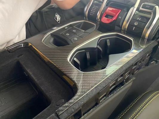 Pièces automobiles Intérieur en fibre de carbone pour Lamborghini Urus Urus Surface de commande centrale de la climatisation en fibre de carbone