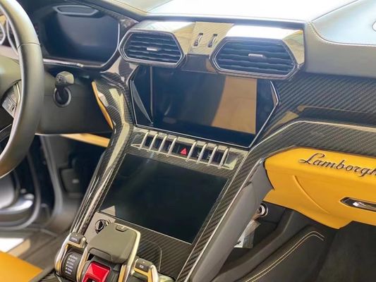 Pièces automobiles Intérieur en fibre de carbone pour Lamborghini Urus Urus Surface de commande centrale de la climatisation en fibre de carbone