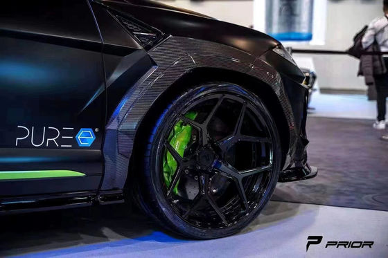 Pièces automobiles pour Lamborghini URUS Kit de carrosserie URUS améliorations PRIOR Style avant Paille diffuseur Spoiler large kit de carrosserie
