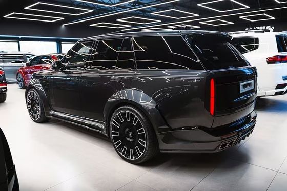 Kit de carrosserie Land Rover en fibre de carbone LM style universel pare-chocs arrière diffuseur de lèvres
