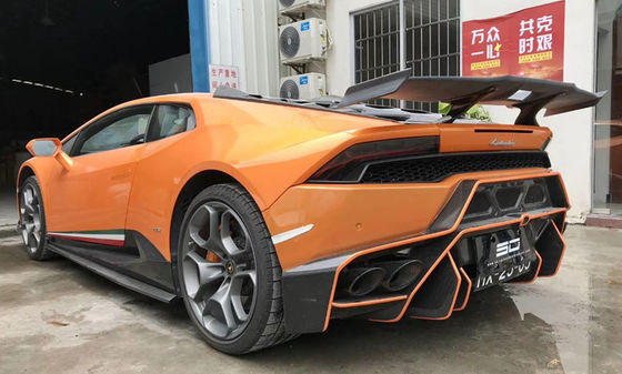 Spoiler en fibre de carbone pour Lamborghini Huracan LP580LP610 LP580 LP610SD Style Spoiler en fibre de carbone pour voiture