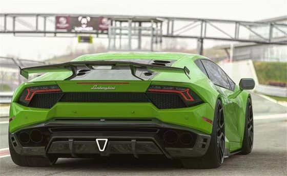 Spoiler en fibre de carbone pour Lamborghini Huracan LP580LP610 LP580 LP610SD Style Spoiler en fibre de carbone pour voiture