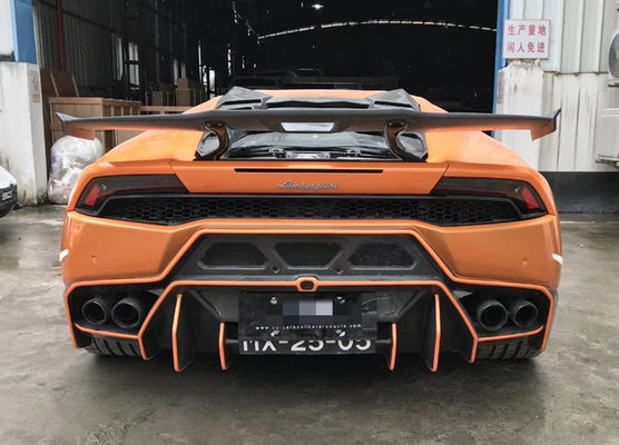 Spoiler en fibre de carbone pour Lamborghini Huracan LP580LP610 LP580 LP610SD Style Spoiler en fibre de carbone pour voiture
