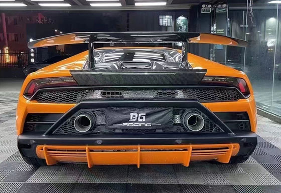 Les pièces automobiles Spoiler en fibre de carbone pour Lamborghini HURACAN LP610 580 EVO Améliorer le Spoiler de queue en fibre de carbone de style Performante