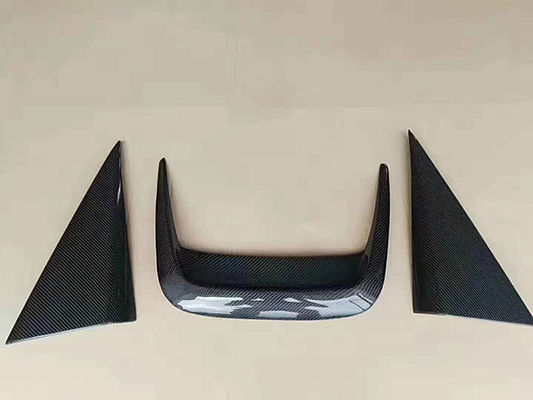 Fibre de carbone de haute qualité pour Ferrari F12 Décoration du couvercle en fibre de carbone F12 Fibre de carbone compartiment moteur Tuyere petite pièce