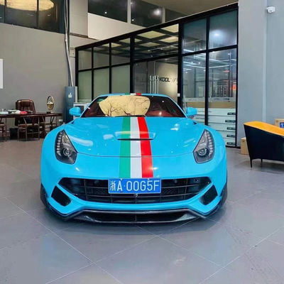 Kit de carrosserie en fibres de carbone F12 de haute qualité pour Ferrari F12 Mise à niveau DMC Style avant pelle arrière diffuseur spoiler