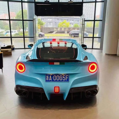 Kit de carrosserie en fibres de carbone F12 de haute qualité pour Ferrari F12 Mise à niveau DMC Style avant pelle arrière diffuseur spoiler