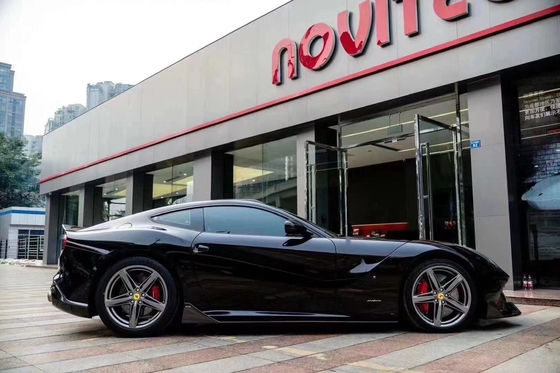 Kit de carrosserie en fibres de carbone F12 de haute qualité pour Ferrari F12 Mise à niveau DMC Style avant pelle arrière diffuseur spoiler