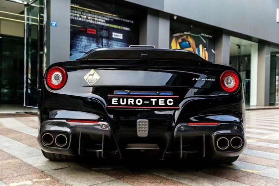 Kit de carrosserie en fibres de carbone F12 de haute qualité pour Ferrari F12 Mise à niveau DMC Style avant pelle arrière diffuseur spoiler