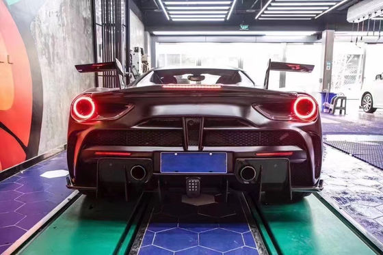 Pièces automobiles pour Ferrari 488 Body Kit 488 Modèle MSY Amélioré Spoiler de pare-chocs avant et arrière Carrosserie en fibre de carbone