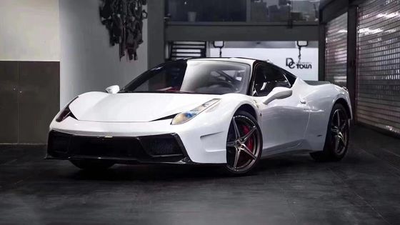 Pour la Ferrari 458 Kit de carrosserie en fibre de carbone 458 Style VORS mis à niveau avant et arrière pare-chocs Spoiler côté jupe Kit de carrosserie