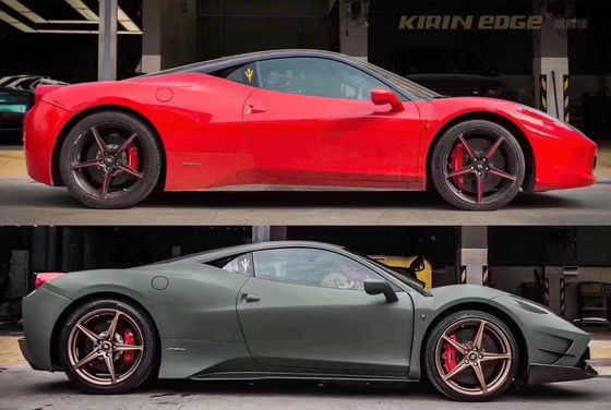 Pièces automobiles pour Ferrari 458 Body Kit 458 Misha style avant et arrière pare-chocs côte jupe capot Spoiler Body Kit