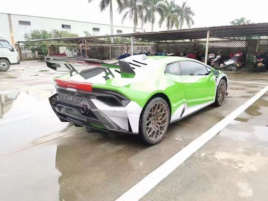 Kit de carrosserie en fibre de carbone STP pour Lamborghini Huracan LP580 LP610 Carrosserie en fibre de carbone avant et arrière