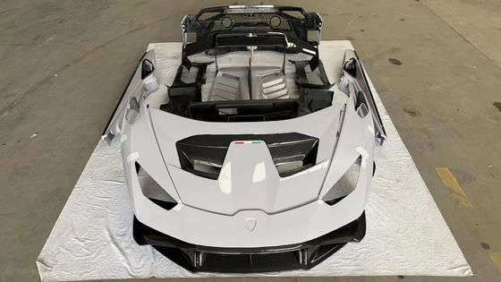 Kit de carrosserie en fibre de carbone STP pour Lamborghini Huracan LP580 LP610 Carrosserie en fibre de carbone avant et arrière