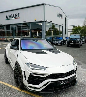 1016 Style Wide Body Kit pour Lamborghini Urus Carrosserie en fibre de carbone Carrosserie en fibre de carbone Urus Diffuseur de lèvre avant Spoiler Hood large-corps