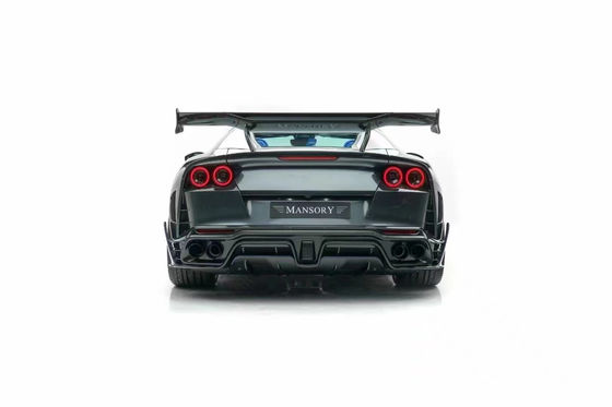 Pour la Ferrari 812 Kit de carrosserie en fibre de carbone 812 Style MSY mis à niveau en fibre de carbone avant et arrière pare-chocs spoiler aile