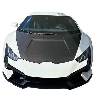 Pour Lamborghini LP580 LP610 EVO Kit de carrosserie en fibre de carbone LP580 LP610 EVO Kit de carrosserie de pare-chocs avant amélioré de style TecNIA