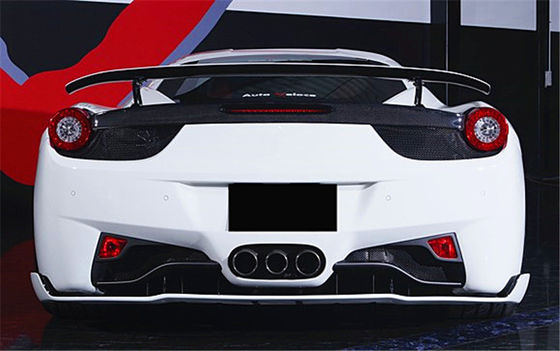 Pour la Ferrari 458 Kit de carrosserie en fibre de carbone