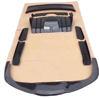 Pour la Ferrari F430 Body Kit F430 Amélioré HAMANN Style Front Paille Diffuseur Spoiler Côté Jupe F430 Fibre de carbone Body Kit