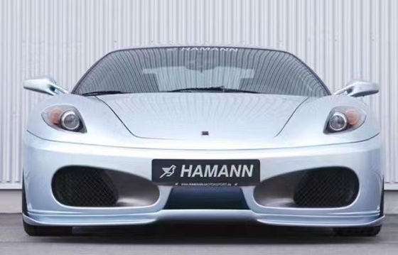 Pour la Ferrari F430 Body Kit F430 Amélioré HAMANN Style Front Paille Diffuseur Spoiler Côté Jupe F430 Fibre de carbone Body Kit