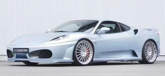 Pour la Ferrari F430 Body Kit F430 Amélioré HAMANN Style Front Paille Diffuseur Spoiler Côté Jupe F430 Fibre de carbone Body Kit