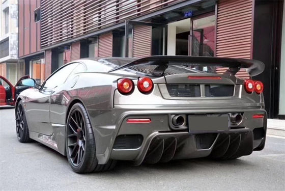 Pour la Ferrari F430 Body Kit F430 Style ASI mis à niveau avant et arrière pare-chocs Spoiler F430 Fibre de carbone Body Kit
