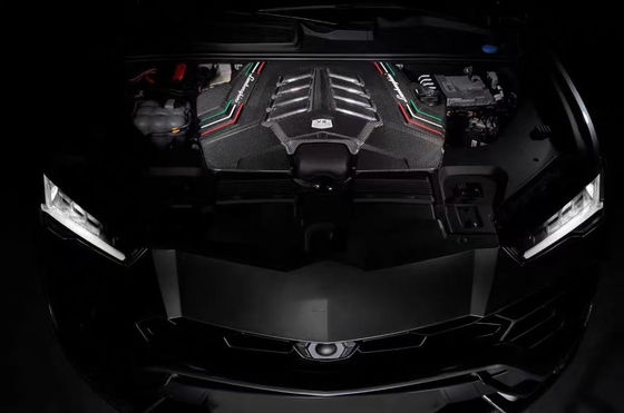 2019 Black Lamborghini Body Kit moteur en fibre de carbone sèche Bouclier de protection intérieure