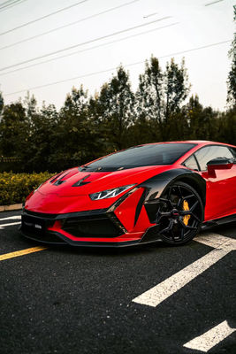 580 Lamborghini Fibre de carbone DW Style Lp610 Body Kit Spoiler Widebody Kit Pour les voitures de luxe