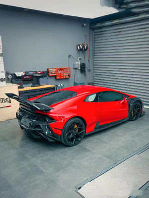 580 Lamborghini Fibre de carbone DW Style Lp610 Body Kit Spoiler Widebody Kit Pour les voitures de luxe