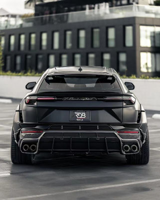 Carrosserie noire URUS améliorée 1016 Hood Spoiler Large Body Kit
