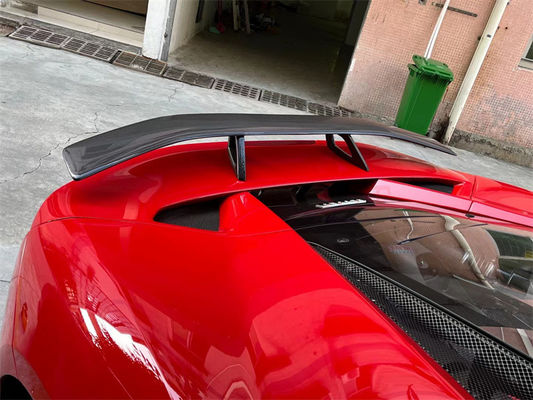 Pour Ferrari F8 Spoiler en fibre de carbone F8 Spoiler en fibre de carbone de type Novi
