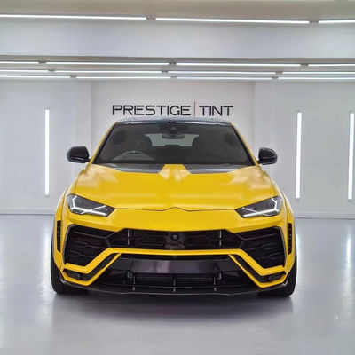 1016 Style Lamborghini Body Kit Urus Fibre de carbone Diffuseur de lèvres avant Spoiler Hood Blanc