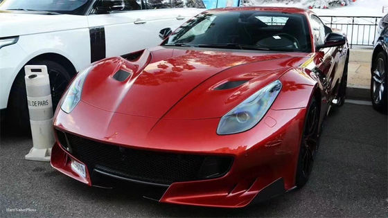 Pour la Ferrari F12 Fiber de carbone F12 TDF style mis à niveau kit de carrosserie en fibre de carbone