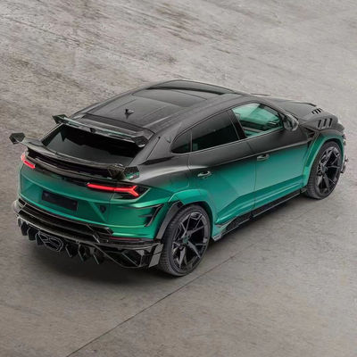 280mm Lamborghini Body Kit URUS MSY Style avant et arrière pare-chocs Spoiler Hood Kit Vert