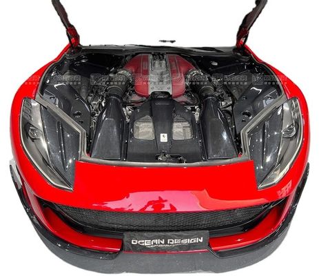 Pièces automobiles pour Ferrari 812 Intérieur en fibre de carbone