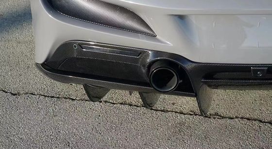 Pièces détachées pour Ferrari F8 Carrosserie en fibre de carbone F8 Mise à niveau Diffuseur de fibre de carbone