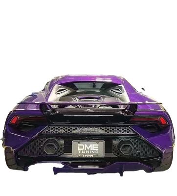 LP580 LP610 Lamborghini Huracan Evo Body Kit Tecnica Style Aile de spoiler en fibre de carbone