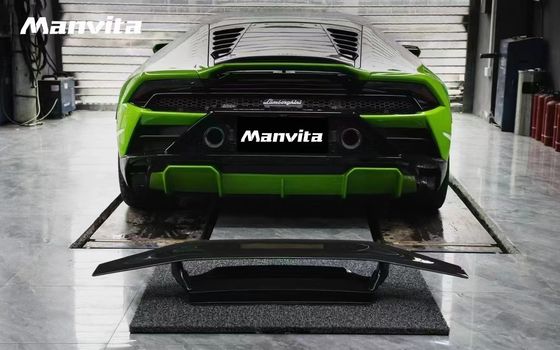 LP580 LP610 Lamborghini Huracan Evo Body Kit Tecnica Style Aile de spoiler en fibre de carbone