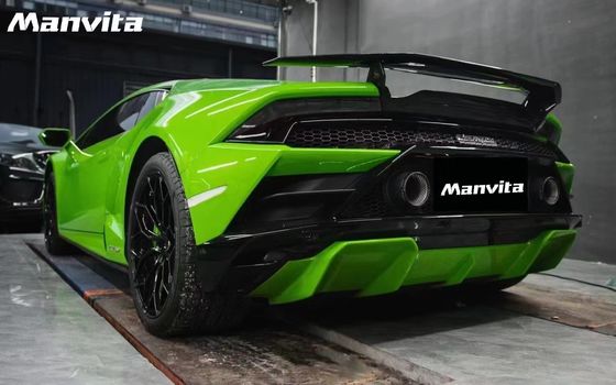 LP580 LP610 Lamborghini Huracan Evo Body Kit Tecnica Style Aile de spoiler en fibre de carbone