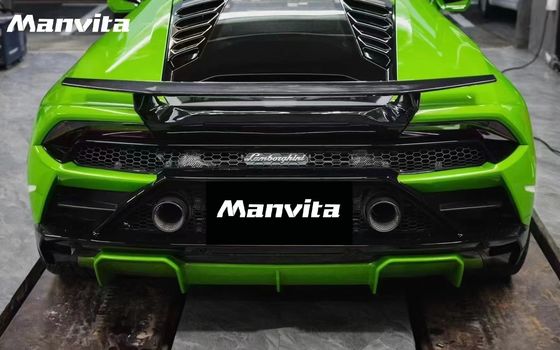 LP580 LP610 Lamborghini Huracan Evo Body Kit Tecnica Style Aile de spoiler en fibre de carbone
